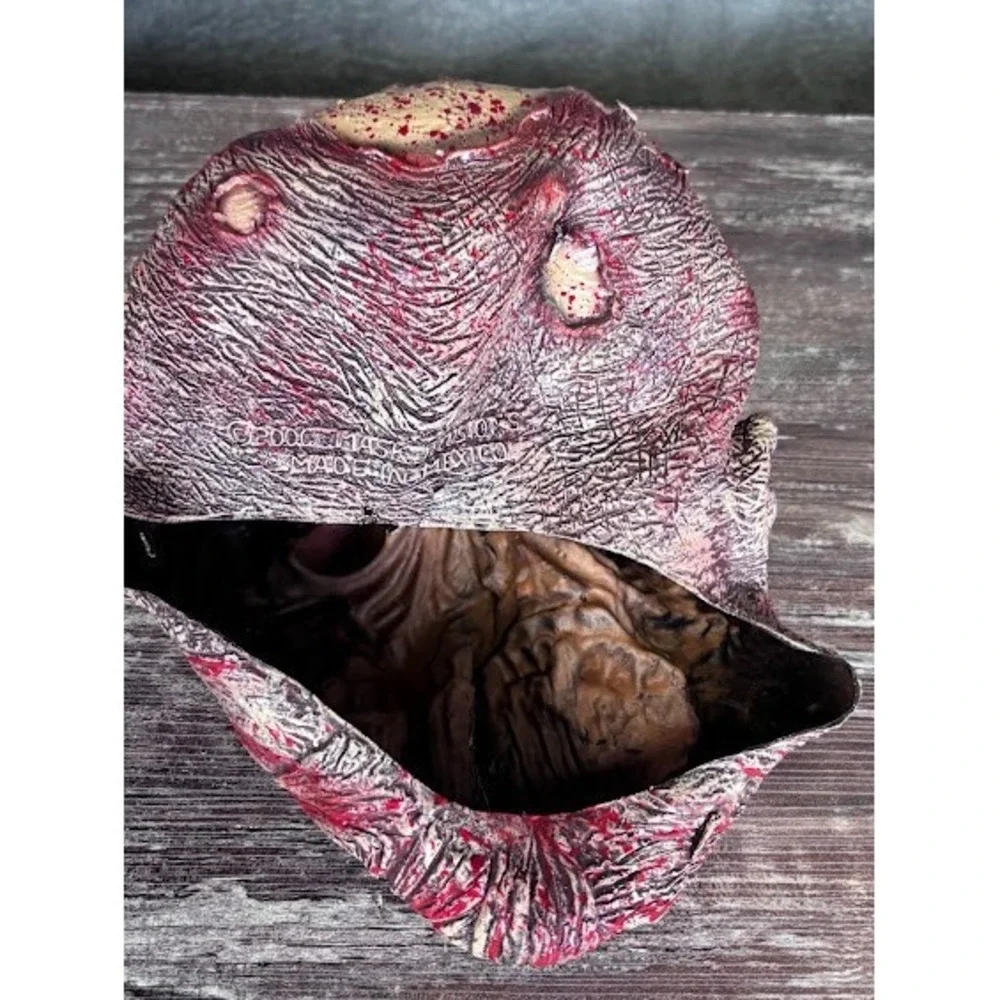 Vintage 2000 Mask Illusion Halloween‎ Undead Latex Mask Excellent Condition